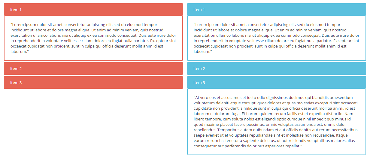 Accordion example 1